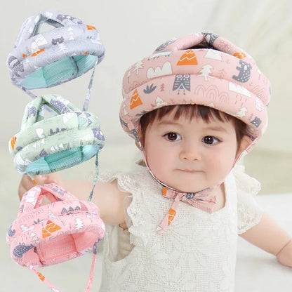 Baby Safety Helmet Head Protection Headgear Toddler Anti-fall Pad Children Learn To Walk Crash Cap